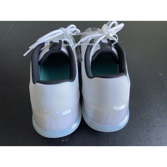 Men's Size 12 Nike Force Zoom 7 Pro Baseball Cleats White Black DC9905-103 NEW - Picture 4 of 8